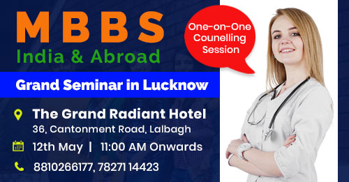 MBBS Admission Guidance Seminar in Lucknow on 12th May 2024